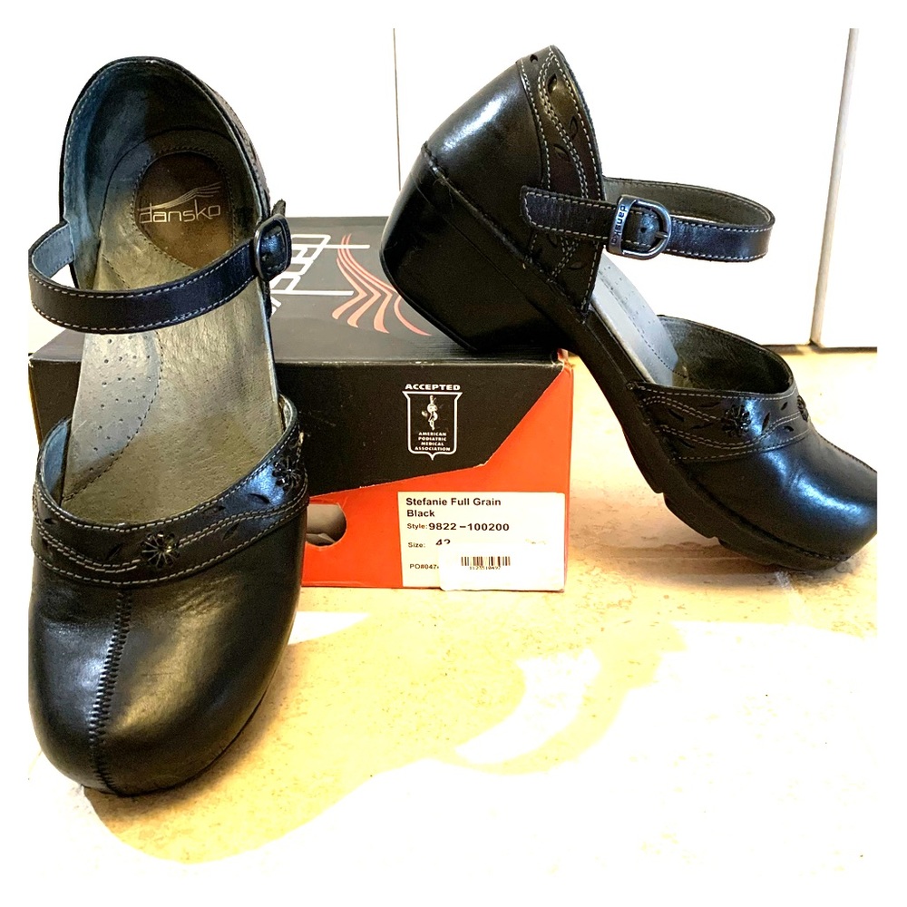 Dansko Black Stefanie 42